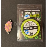 Сменный блок ПВА сетки 5м. 25мм. OSPREY Сменный блок ПВА сетки 5м. 25мм. OSPREY