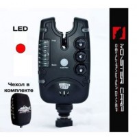 Сигнализатор поклёвки Monster Carp в неопреновом чехле Сигнализатор поклёвки Monster Carp в неопреновом чехле