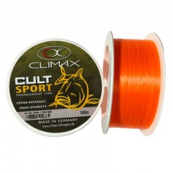 Леска Climax Cult Carp Line Z-Sport Orange 0.22мм 4.4кг 1000м