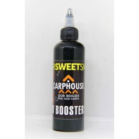 Пылящий аттрактант CarpHouse BOOSTER GOO Super Sweet Smoke Кислая Груша Зелёный дым 120мл.
