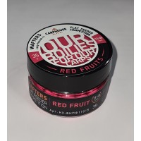 Бойлы нейтральной плавучести Wafters Flat Feeder Competition 11*8 мм "Red Fruits " Красные фрукты