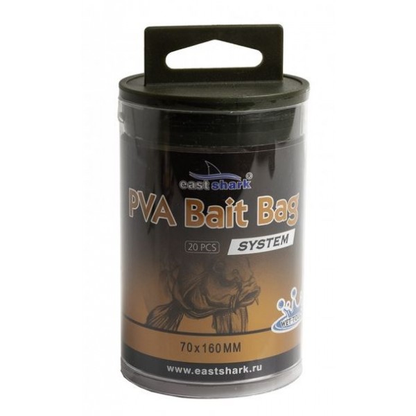 ПВА пакет PVA Bait Bag System 70*160 mm (20 шт./уп.)