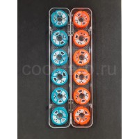 Поводочница для поводков Зиг Риг / Zig Rig 10шт. в пенале 12 мотовил Поводочница для поводков Зиг Риг / Zig Rig 10шт. в пенале 12 мотовил