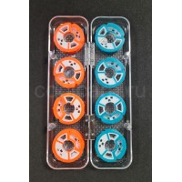 Поводочница для поводков Зиг Риг / Zig Rig 10шт. в пенале 8 мотовил