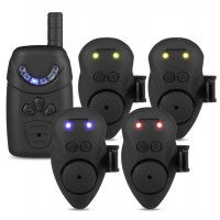 Сигнализаторы с пейджером 4+1 с установкой на сами удилища Сигнализаторы с пейджером 4+1 с установкой на сами удилища