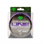 CARP PRO Леска Fluorocarbon Coated Deep Purple 1000м 0,331мм 7,5кг 16,5Lb