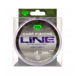 CARP PRO Леска Fluorocarbon Coated Deep Purple 300м 0,286мм 5,7кг 12,6Lb