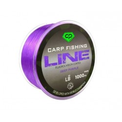 CARP PRO Леска Fluorocarbon Coated Deep Purple 1000м 0,405мм 10,8кг 23,8Lb