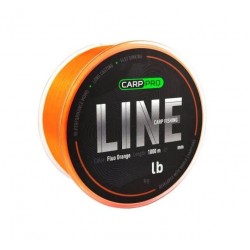CARP PRO Леска Fluorocarbon Coated Fluo Orange 1000м 0,370мм 9,1кг 20Lb
