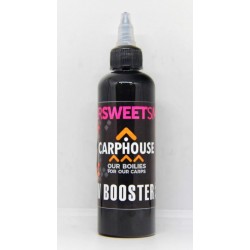 Пылящий аттрактант CarpHouse BOOSTER GOO Super Sweet Smoke Клубника Розовый дым 120мл.