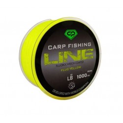 CARP PRO Леска Fluorocarbon Coated Fluo Yellow 1000м 0,309мм 6,6кг 14,6Lb