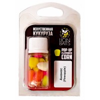 Кукуруза искусственная плавающая Pop-up Flavoured Corn LION BAITS Ананас Pineapple