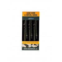 Монтаж Leadcore & swivel rings 35lb #013