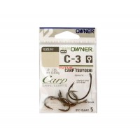 OWNER Крючок Carp Tsuyosni BC №8 8шт