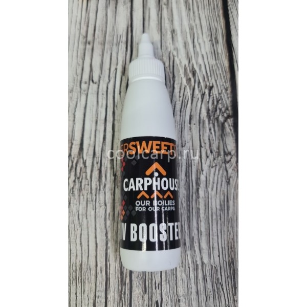 Пылящий аттрактант CarpHouse BOOSTER GOO Super Sweet Smoke Мандарин / Тигровый орех Оранжевый Дым 120мл.