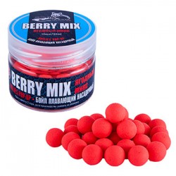 Бойлы плавающие Sonik Baits Pop-Up 14мм Berry Mix (ягодный микс) банка 90мл