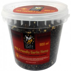 Lion Baits PVA Friendly Garlic Hemp (конопляное семя с добавлением чеснока) - 900 мл