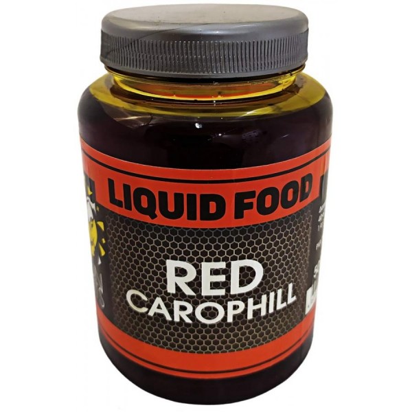 LION BAITS Жидкий ликвид LIQUID FOOD RED CAROPHILL - 500 мл