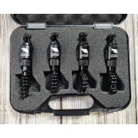 Баты Monster CARP с анодированным алюминиевым корпусом Чёрная голова на чёрной цепи
