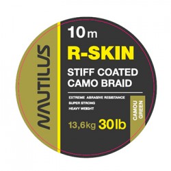 Поводковый материал Nautilus R-Skin 30lb 10м Camou Green