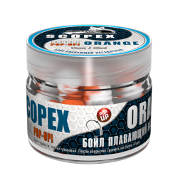 Бойл насадочный-плавающий Double Pop-Up 14 мм Scopex/Orange (Скопекс/Оранж)