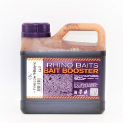 Ликвид Rhino Baits Baits Booster Liquid Food CSL + Pineapple N-Butyric (кукурузный ликер + ананас с масляной кислотой), канистра 1,2 литра