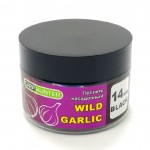 Пеллетс насадочный 14мм Black Halibut Wild Garlic (Дикий Чеснок) CarpHunter 100мл
