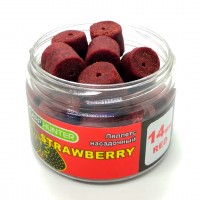 Пеллетс насадочный 14мм Red Halibut Strawberry (Клубника) 100мл