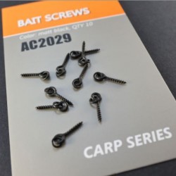 Фиксатор - Шуруп винтовой Orange Carp AC2029 Bait screws (уп.10шт)