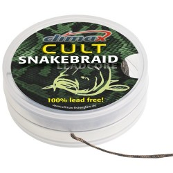 Ледкор без сердечника Climax Cult SnakeBraid 40lb 10 м Weed (Зеленый)