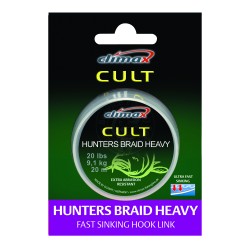 Поводковый материал Climax Cult Heavy Hunters Braid 20м 30lb/ (Weed)