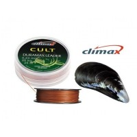 Плетеный шок лидер Climax CULT Duramax Leader 20м /0,24мм (Коричневый)