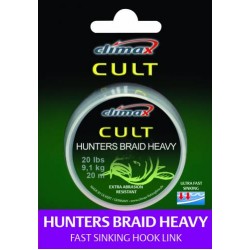 Поводковый материал Climax CULT Heavy Hunters Braid silt, 20м 30Lb