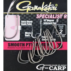 Крючок GAMAKATSU G-CARP SPECIALIST R, размер 8