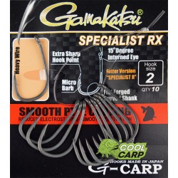 Крючок GAMAKATSU G-CARP SPECIALIST RX, размер 6