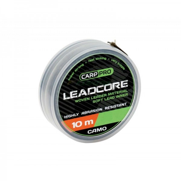 Ледкор Carp Pro Leadcore Camo 25lb 10м