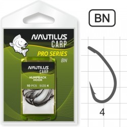 Крючок Nautilus Pro Series Humpback Hook BN #4