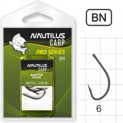 Крючок Nautilus Pro Series Raptor Hook BN #6