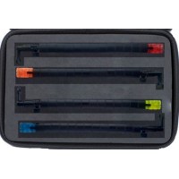 Набор 4 чёрных гибких свингеров/батов в кейсе