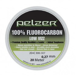 Поводочный материал Pelzer Flourocarbon 20m 0,27mm/12lbs