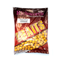 Бойлы Richworth Euroboilies 20 mm 1 kg Pineapple Hawaiian