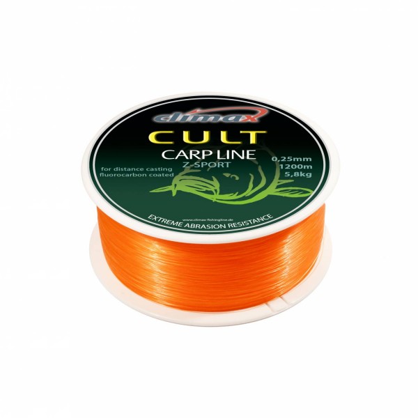 CLIMAX CULT Carp Line Z-Sport orange 0.28 mm 6.8 kg (1000 m)