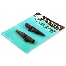 Клипса безопасная Nautilus Safety Lead Clips With Tail Rubber