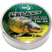 Шоклидер моно GALAXY 5x15м 0,28-0,57мм