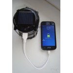 Светодиодный аккумуляторный кемпинговый фонарь на солнечной батарее