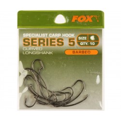 Крючки FOX Curved Longshank series 5 крючки №8