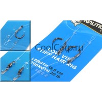 Оснастка волосяная Low Vis Stiff Hair Rig 12.5см 20lb #2