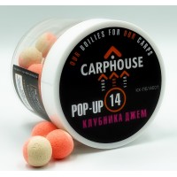 Бойлы Pop-Up "Клубника Джем" 14 мм