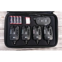 Оригинальные сигнализаторы Monster Carp 2 4+1 с чёрными панельками, гар.1год