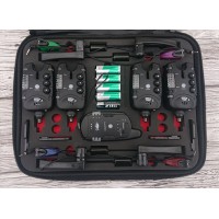 Сигнализаторы с пейджером 4+1 Monster Carp 2 + свингеры с цветной подсветкой